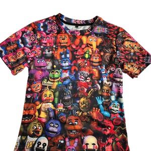 Five Nights at Freddys FNAF T-Shirt‎ Kids Youth Graphic Tee